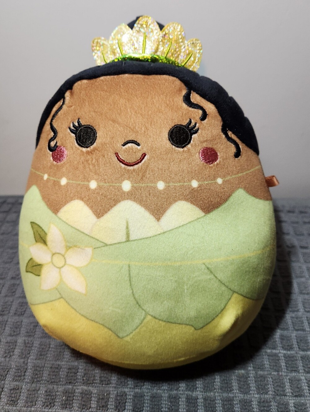 Squishmallows Tiana Official Kellytoy Disney Princess 7" Plush